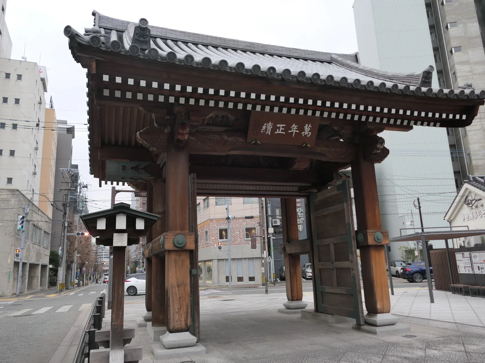 九州城市街區資料照，代表島原城下町飯店與步行段