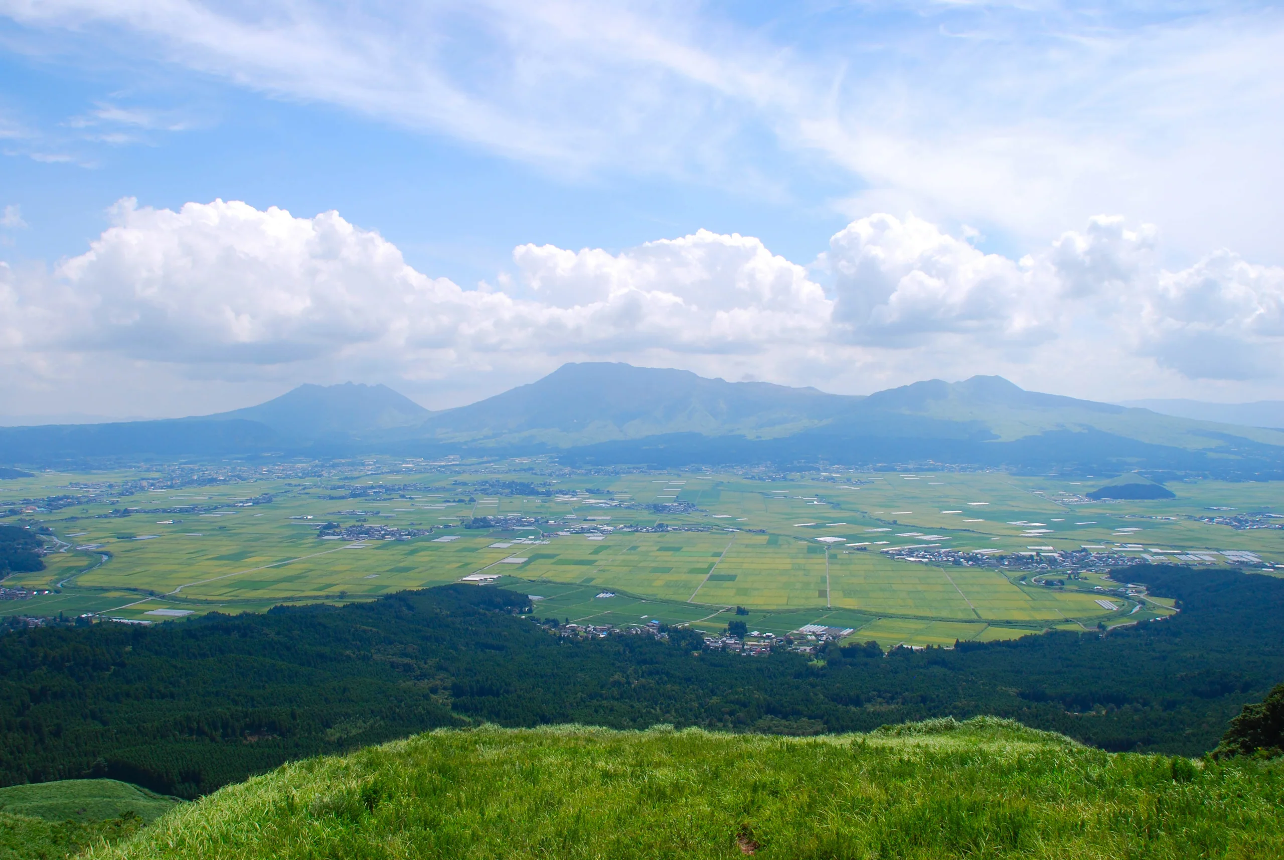 熊本市、菊池溪谷與阿蘇自駕路線圖：由市區經溪谷往阿蘇高原住宿