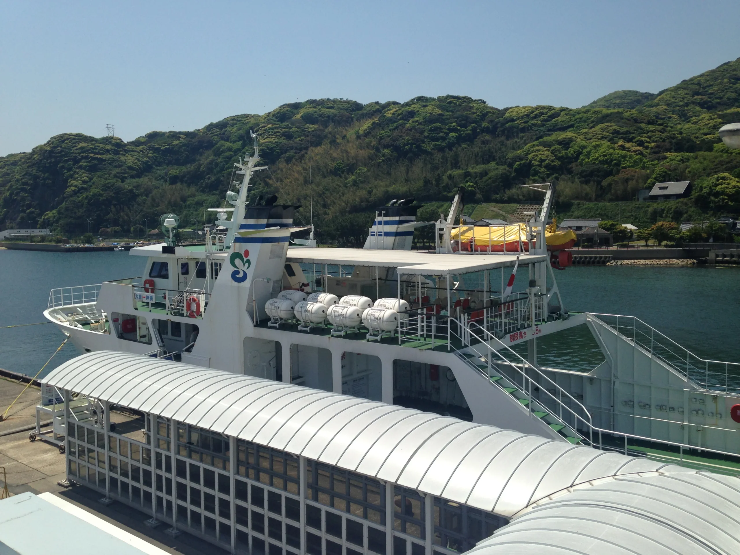 宗像市營渡輪停靠大島港