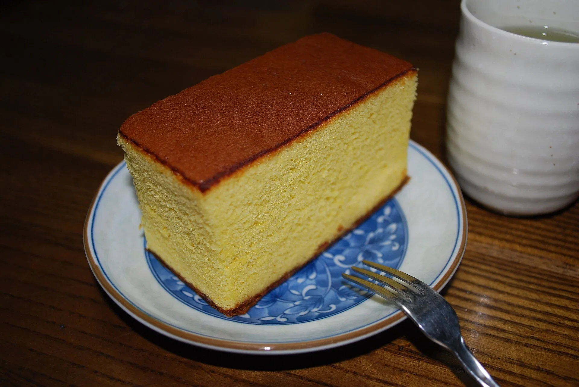長崎產卡斯特拉切片